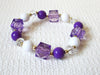 Retro White Purple Bracelet 81120