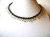 Vintage Glass Choker Necklace 81120