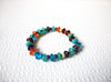 Retro Colorful Glass Bracelet 81220