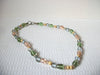 Vintage Glass Beads Necklace 81220