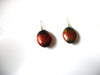 Retro Fiery Glass Beads Earrings 81220