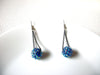 Retro Iridescent Blue Earrings 81220