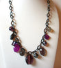 Retro Purple Necklace 81220