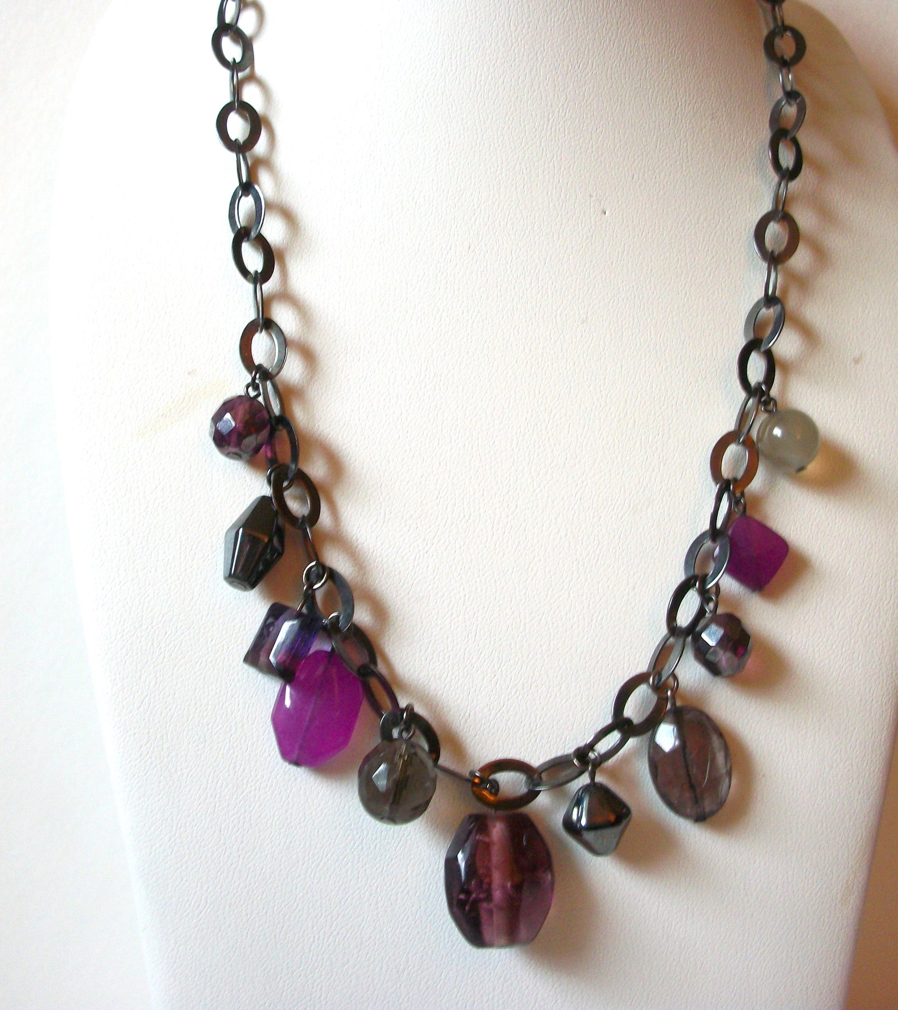 Retro Purple Necklace 81220