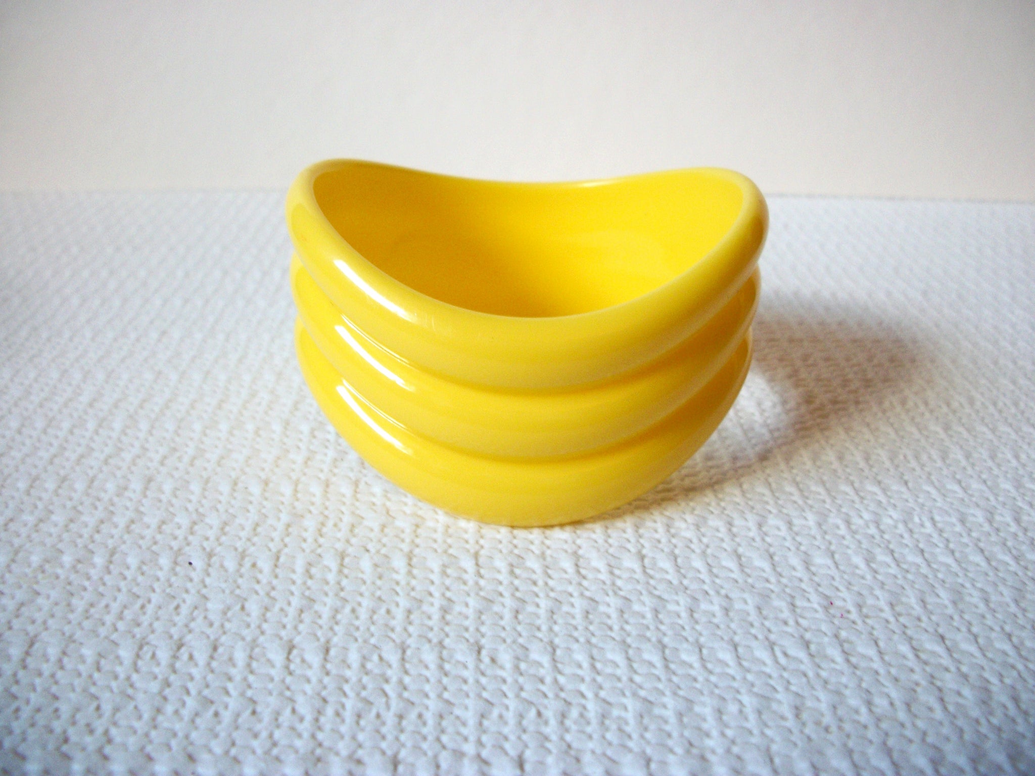 Retro Bright Yellow Bangle Bracelet 81320