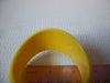 Retro Bright Yellow Bangle Bracelet 81320