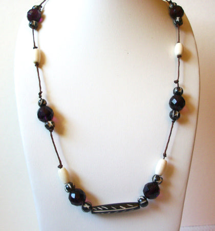 African Bone Necklace 81320