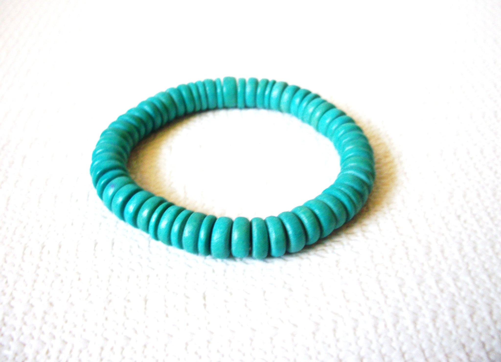 Turquoise Wood Bracelet 81320