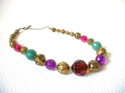 Vintage Colorful Necklace 81720