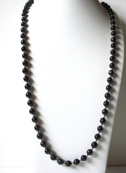 Retro Black Necklace 81620