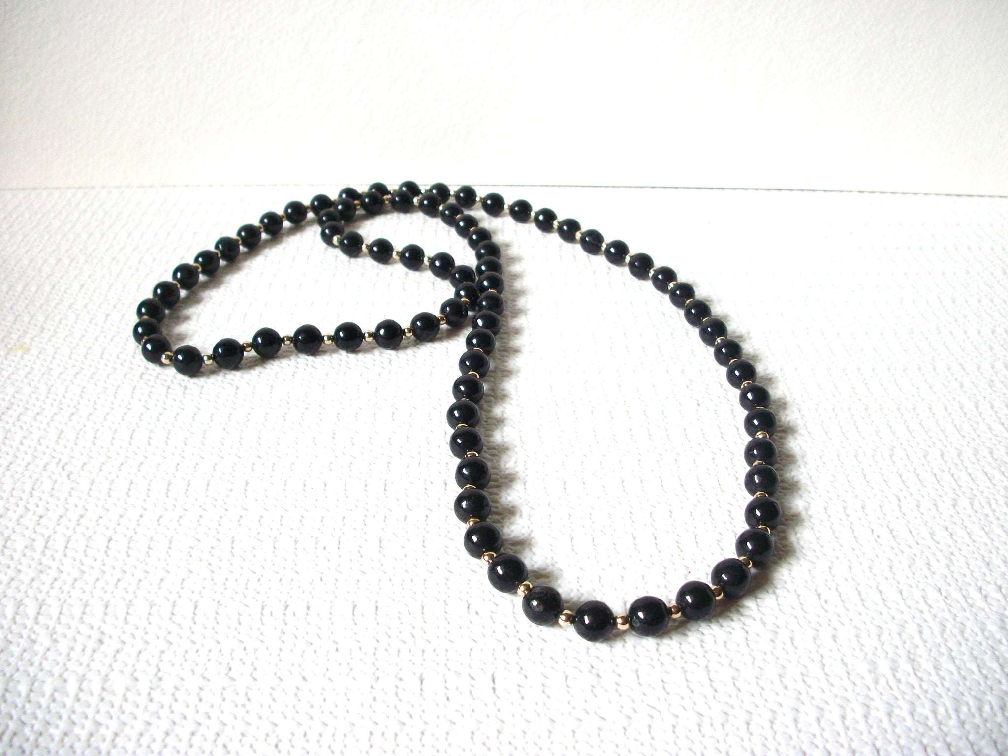 Retro Black Necklace 81620