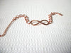 Retro Infinity Copper Toned Bracelet 81720