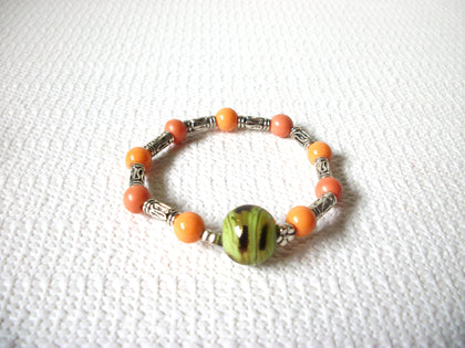 Lamp Work Glass Bracelet 81620