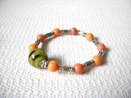 Lamp Work Glass Bracelet 81620