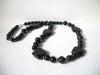 Retro Black Long Necklace 81620