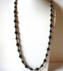 Vintage Black Gold Necklace 81720