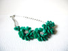 Retro Green Flower Necklace 81620