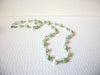 Vintage Glass Pearl Necklace 81520