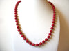 Vintage Red Gold Necklace 81520