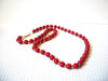 Vintage Red Gold Necklace 81520