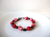 Vintage Red Black Bracelet 81520