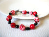 Vintage Red Black Bracelet 81520