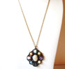 Vintage Stone Ornate Necklace 81620