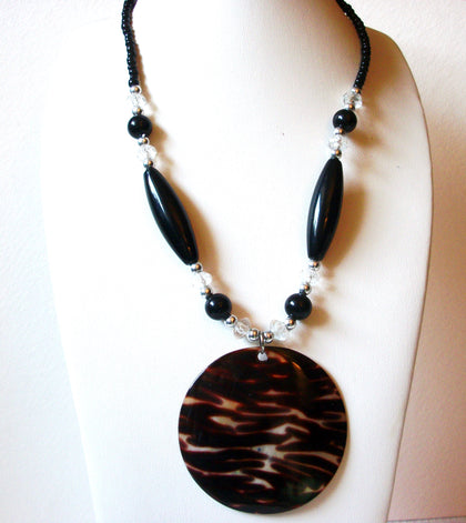 Retro Shell Pendant Necklace 81820