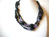 1928 Company Vintage Black Purple Necklace 81720