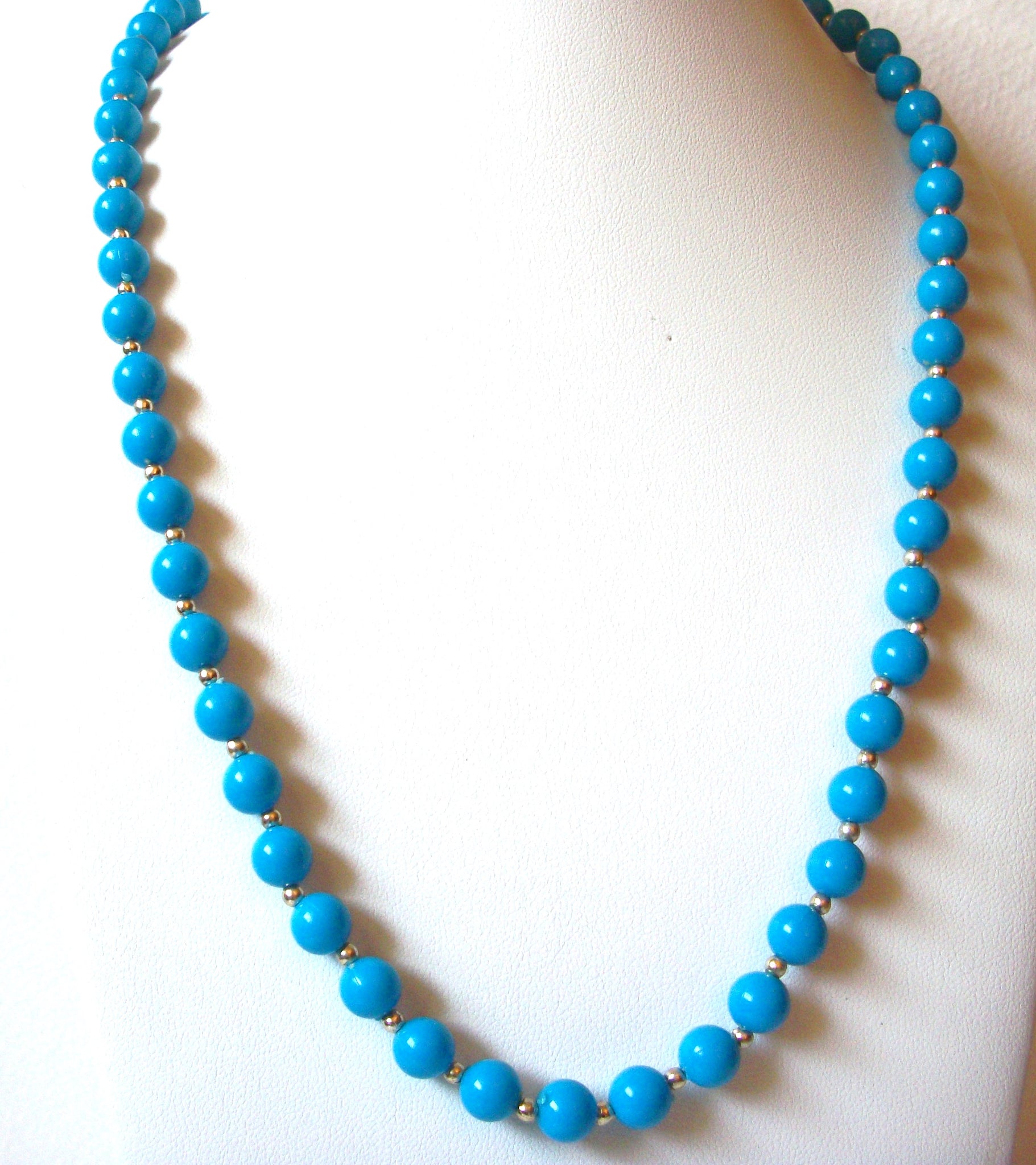 Retro Blue Necklace 81720