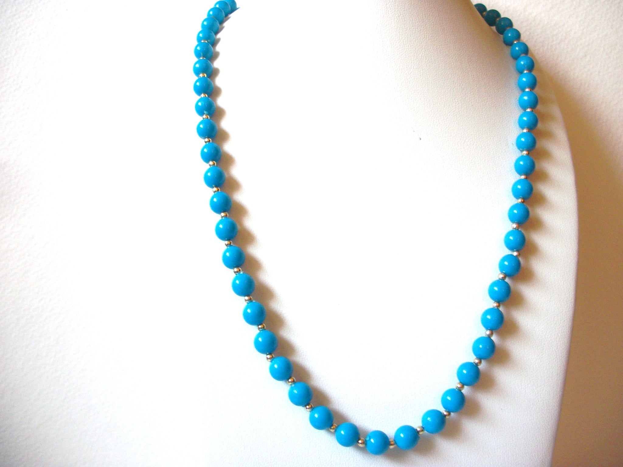 Retro Blue Necklace 81720