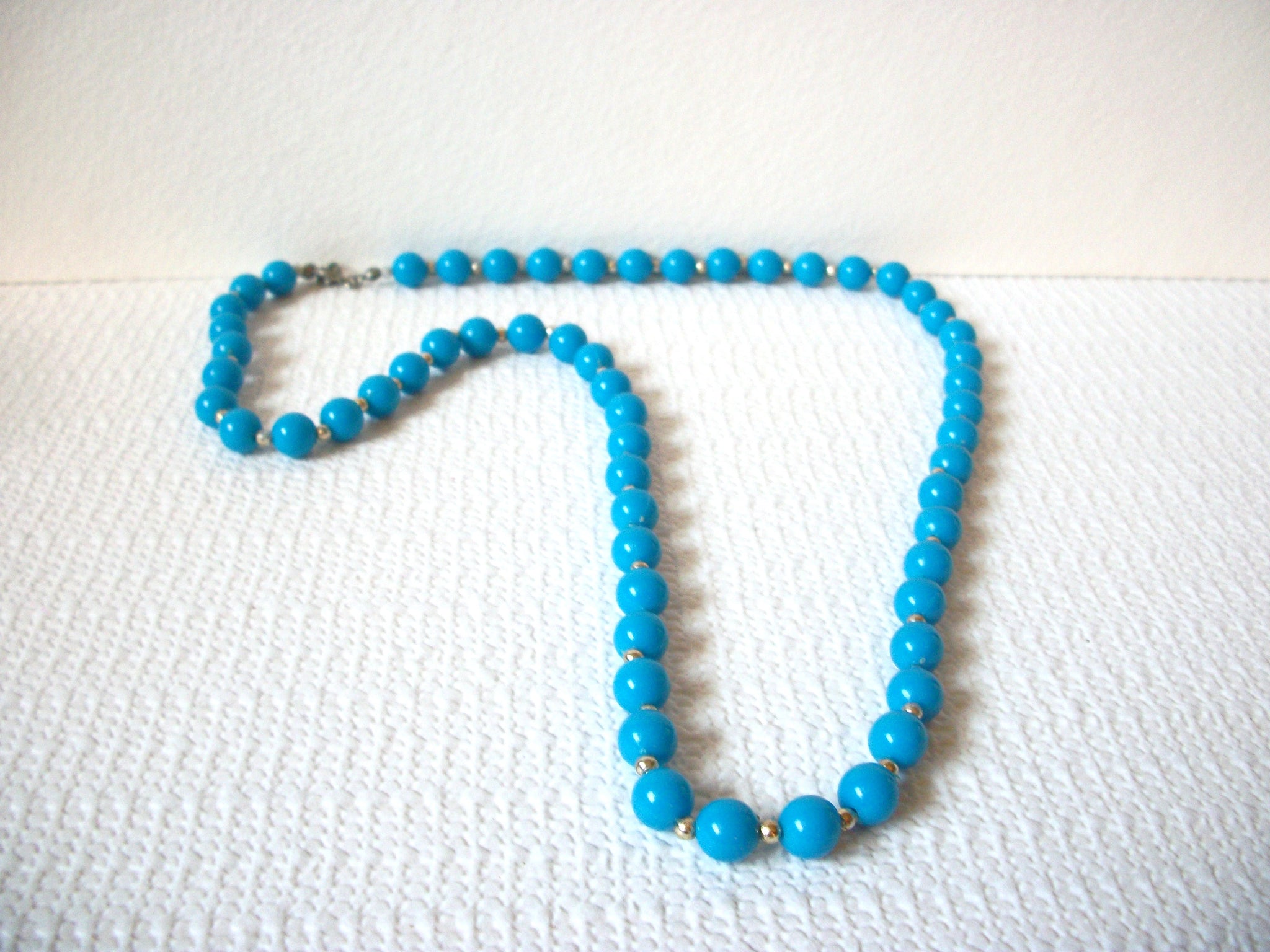 Retro Blue Necklace 81720