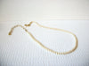 Vintage Glass Pearl Necklace 81820