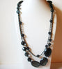 Retro Translucent Gray Necklace 81820