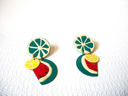 Vintage Colorful Earrings 81720