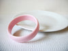 Retro Pale Pink Bangle Bracelet 81920