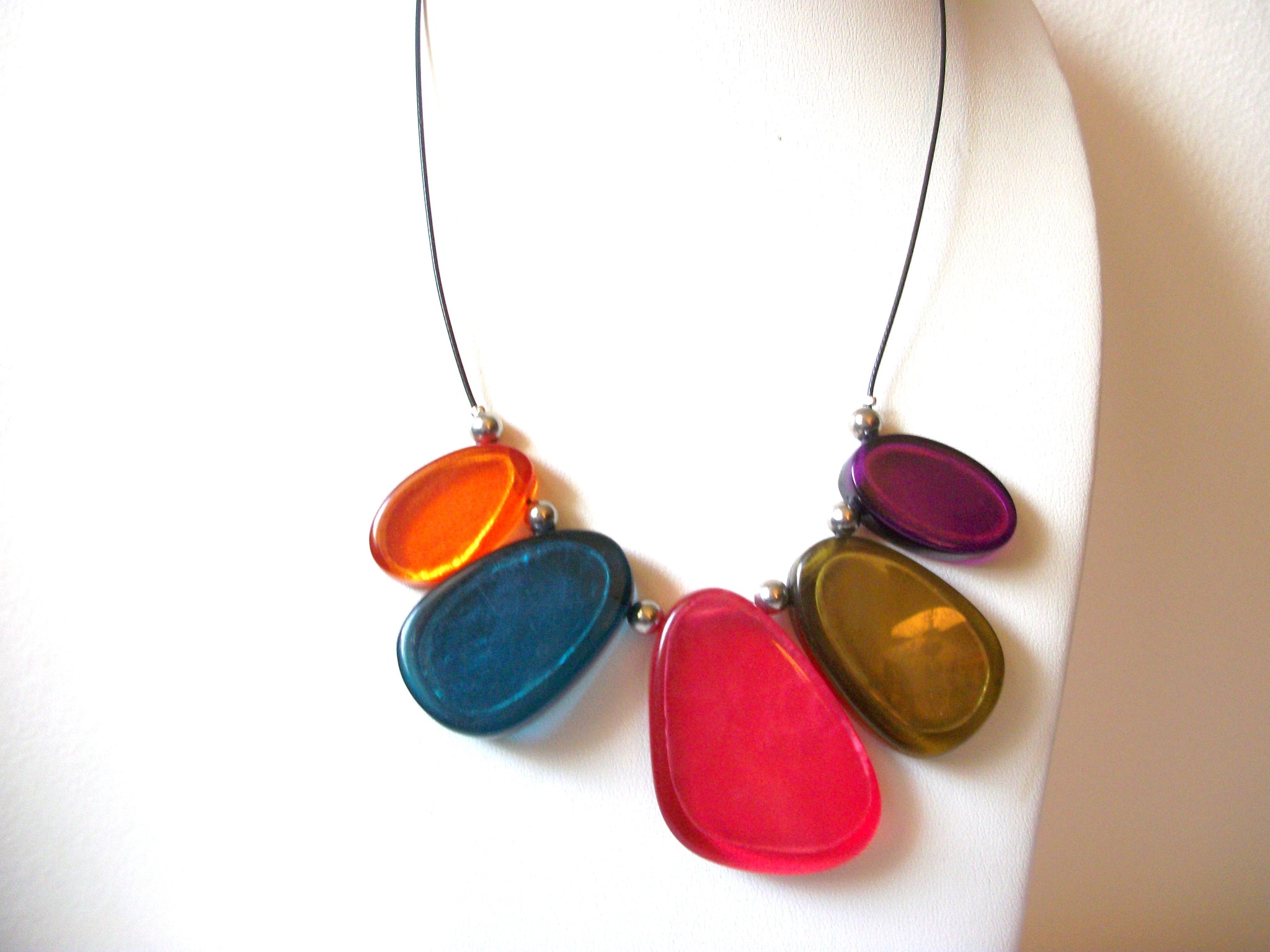 Retro Colorful Necklace 81920