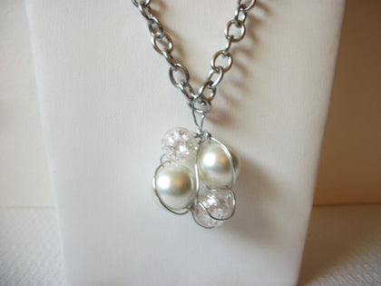 Retro Glass Pearl Necklace 81920