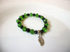 Green Glass Bracelet 81920