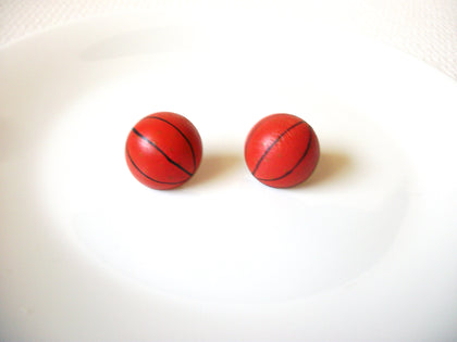 Hand Crafted Football Earrings 81920