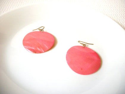 Retro Salmon Shell Earrings 81920