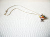 Vintage Glass Necklace 82120