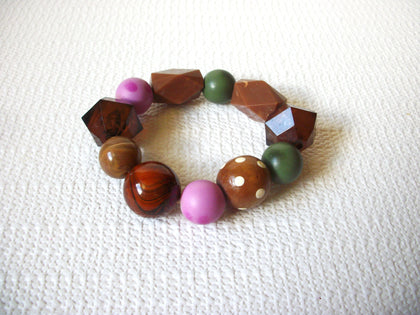 Vintage Acrylic Beads Bracelet 82120