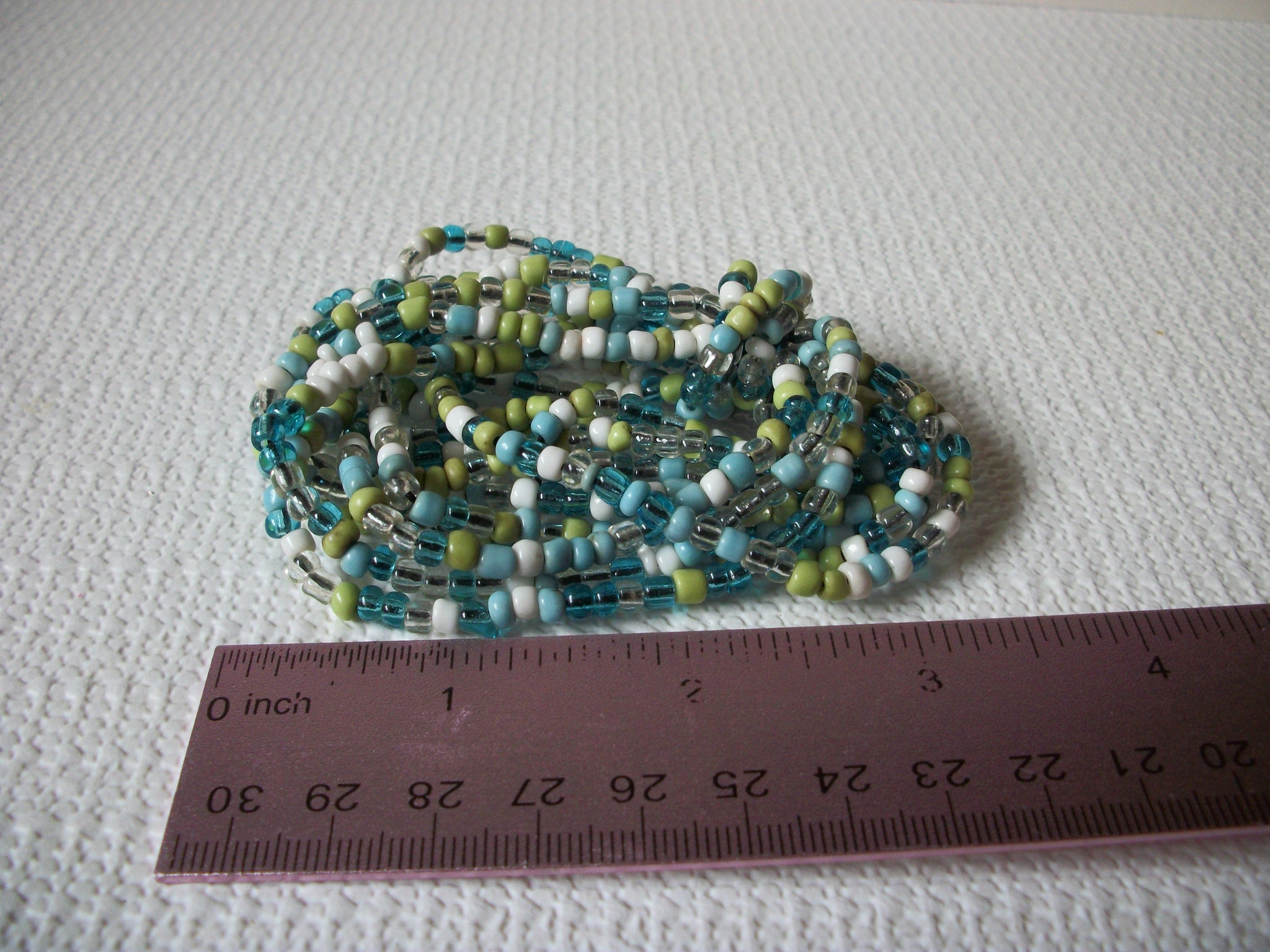 Vintage Glass Beads Bracelet 82120