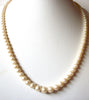 Vintage Glass Pearl Necklace 82220