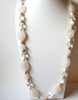 Retro Clear Long Necklace 82220