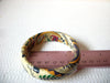 Vintage Flower Bangle Bracelet 82220