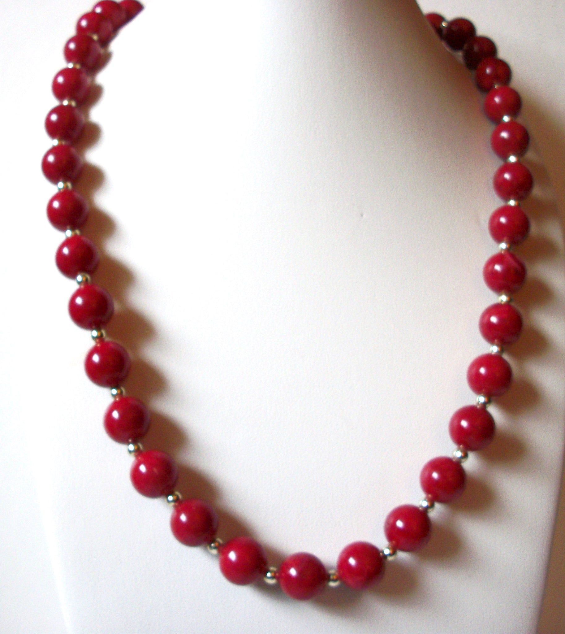 Retro Red Necklace 82120