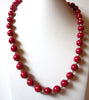 Retro Red Necklace 82120