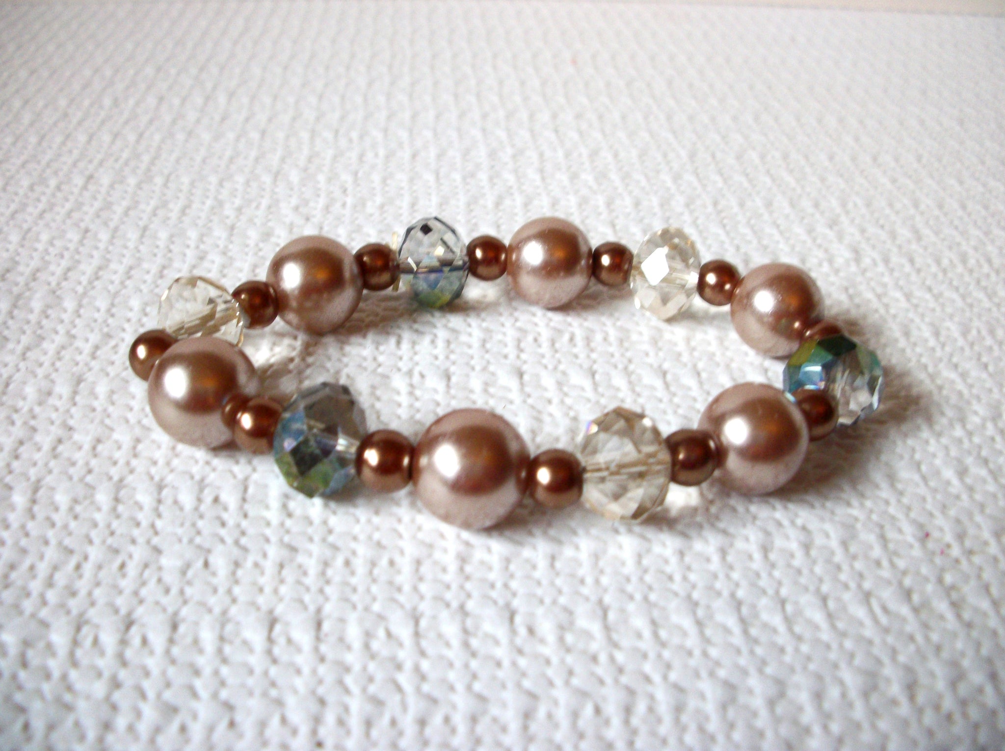 Vintage Glass Pearl Glass Bracelet 82220